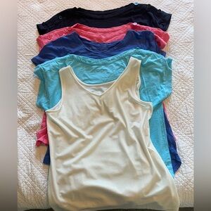 Chicos set of 5 Tops - Sz 1